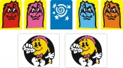 Baby Pac-Man Custom Target Decal Set